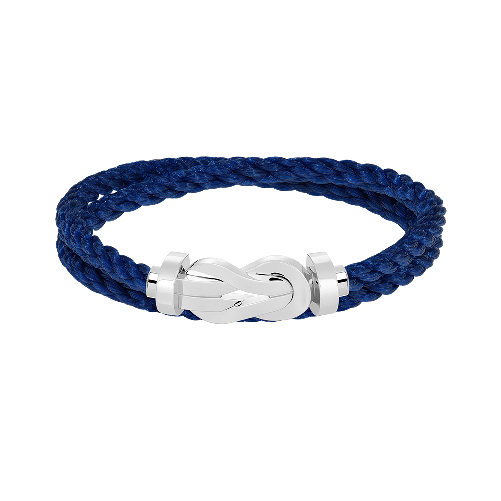 CHANCE INFINIE BRACELET 18K WHITE GOLD LARGE MODEL