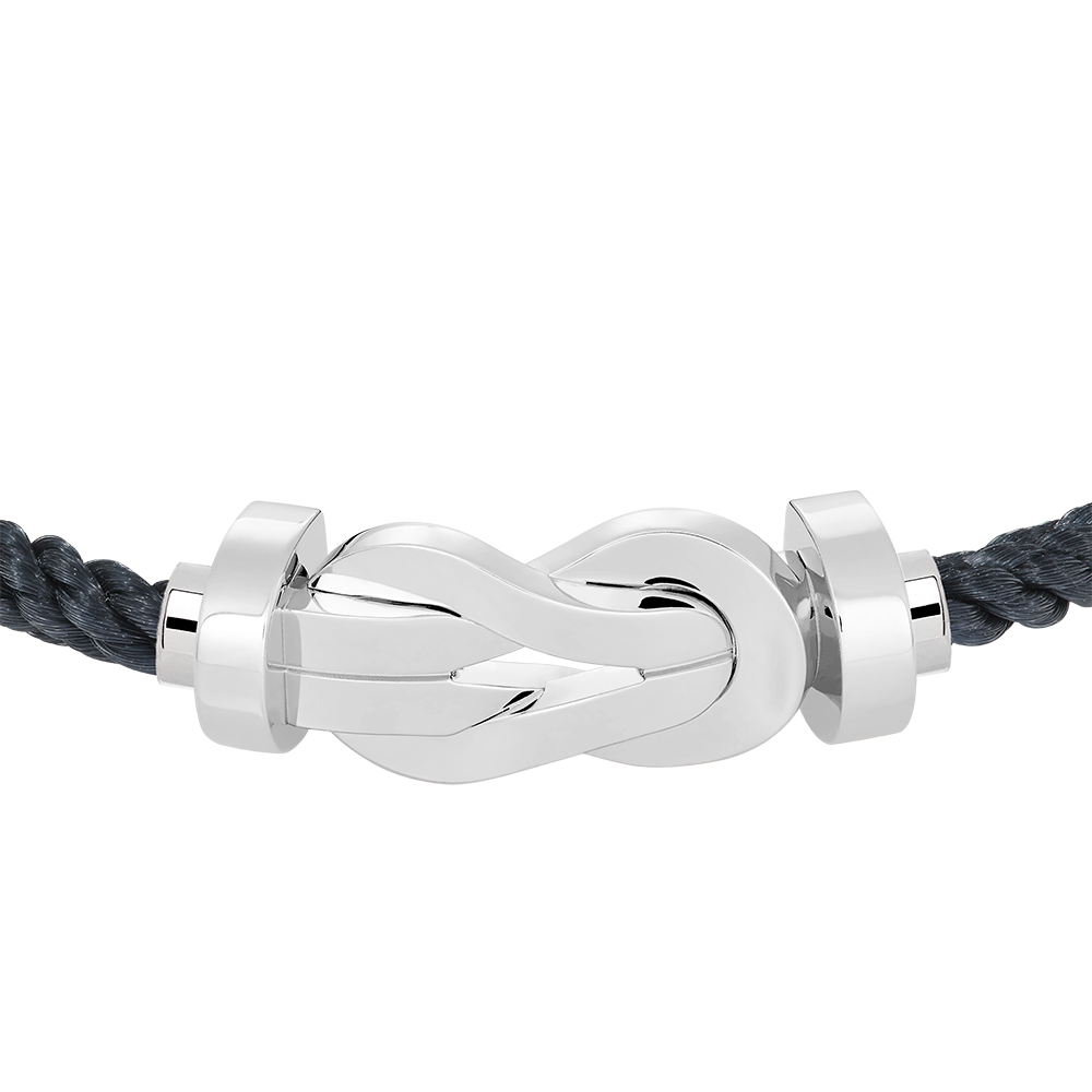 CHANCE INFINIE BRACELET 18K WHITE GOLD LARGE MODEL