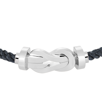 CHANCE INFINIE BRACELET 18K WHITE GOLD LARGE MODEL
