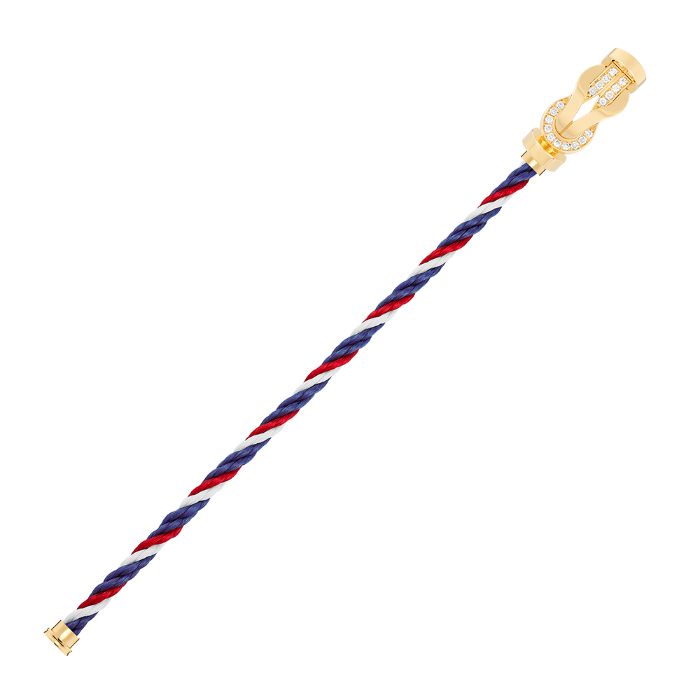 CHANCE INFINIE BRACELET 18K YELLOW GOLD AND DIAMONDS LARGE MODEL