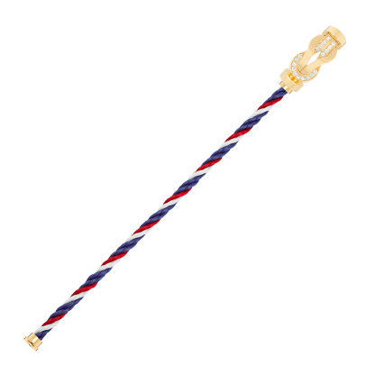 CHANCE INFINIE BRACELET 18K YELLOW GOLD AND DIAMONDS LARGE MODEL