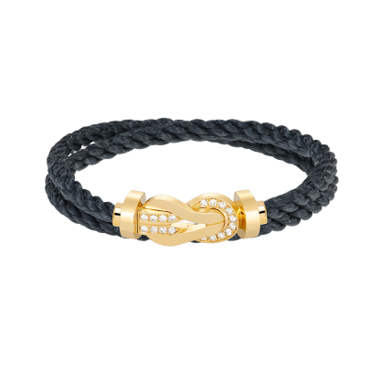 CHANCE INFINIE BRACELET 18K YELLOW GOLD AND DIAMONDS LARGE MODEL