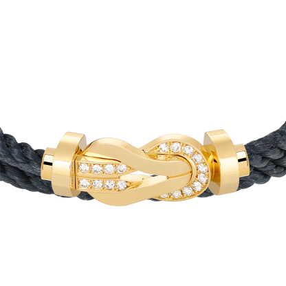 CHANCE INFINIE BRACELET 18K YELLOW GOLD AND DIAMONDS LARGE MODEL