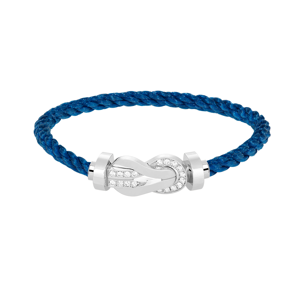 CHANCE INFINIE BRACELET 18K WHITE GOLD AND DIAMONDS LARGE MODEL