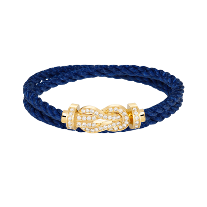 CHANCE INFINIE BRACELET 18K YELLOW GOLD AND DIAMONDS LARGE MODEL