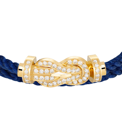 CHANCE INFINIE BRACELET 18K YELLOW GOLD AND DIAMONDS LARGE MODEL