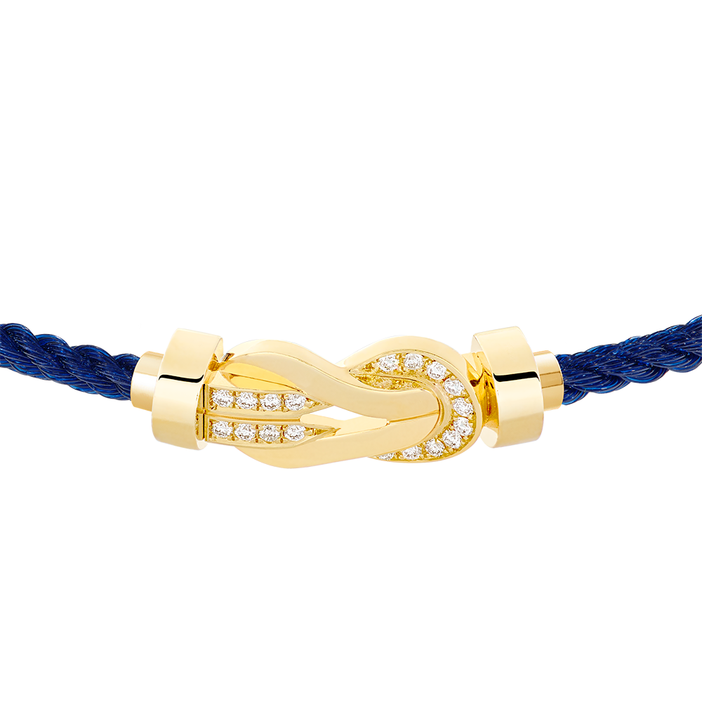 CHANCE INFINIE BRACELET 18K YELLOW GOLD AND DIAMONDS MEDIUM MODEL