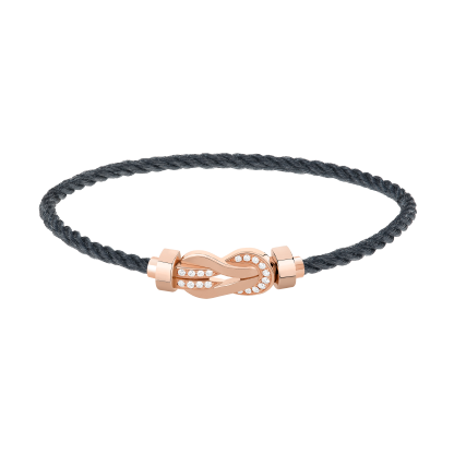 CHANCE INFINIE BRACELET 18K PINK GOLD AND DIAMONDS MEDIUM MODEL