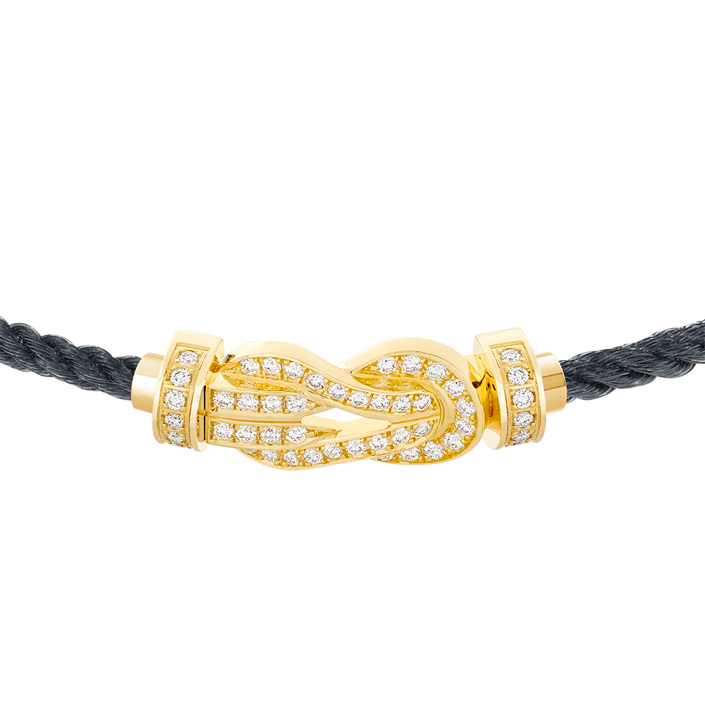 CHANCE INFINIE BRACELET 18K YELLOW GOLD AND DIAMONDS MEDIUM MODEL