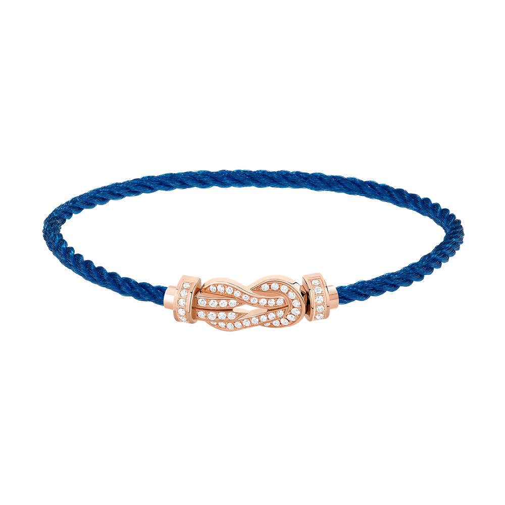 CHANCE INFINIE BRACELET 18K PINK GOLD AND DIAMONDS MEDIUM MODEL
