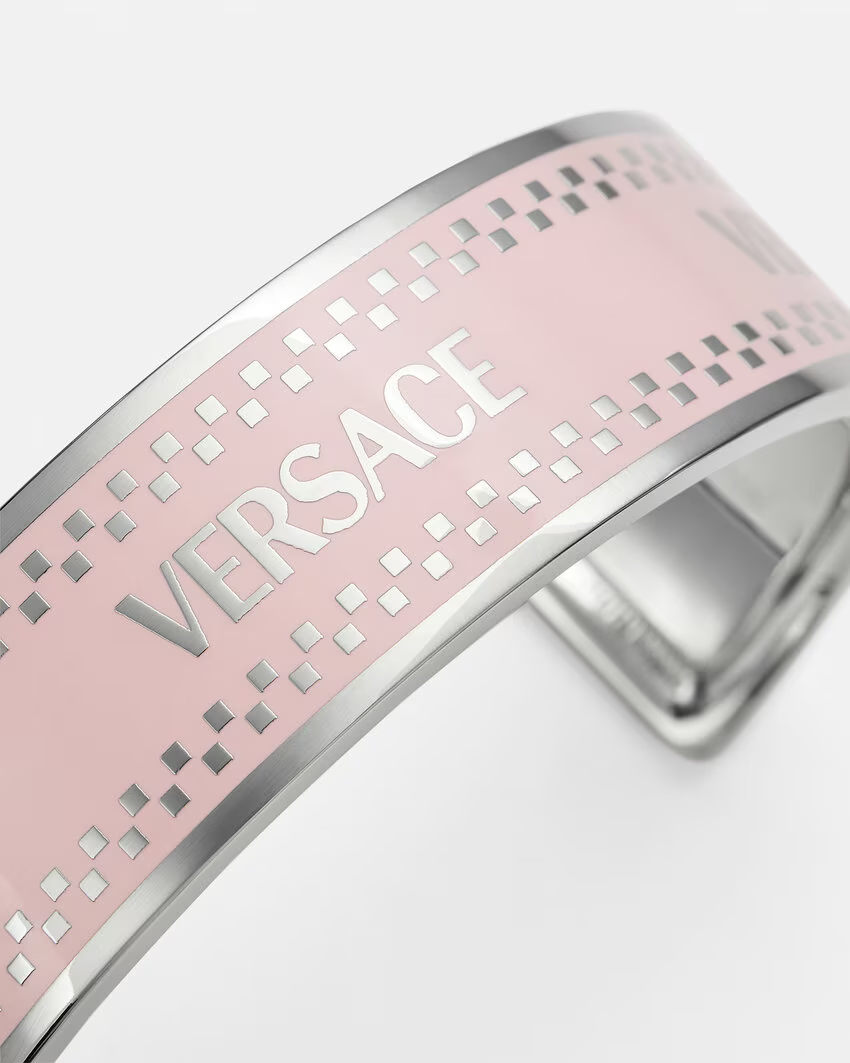 90s Vintage Logo Cuff Bracelet