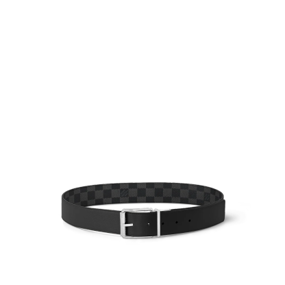 Damier Print 40MM Reversible