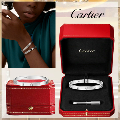 LOVE BRACELET, CLASSIC MODEL & LOVE BRACELET, CLASSIC MODEL, 10 DIAMONDS