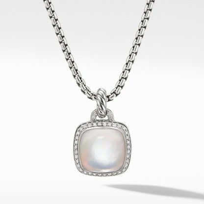 Albion® Pendant with Rock Crystal and Diamonds