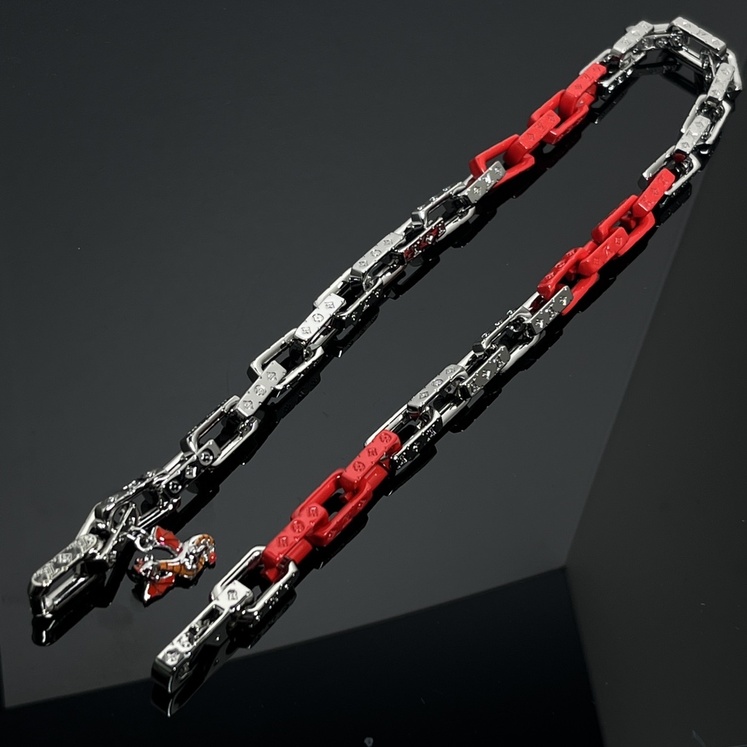 Monogram Chain Necklace