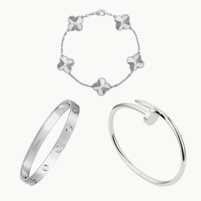 3‑Piece Icon Stack – Love, Clou & Clover