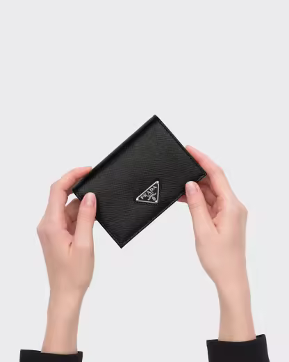 Small Saffiano Leather Wallet