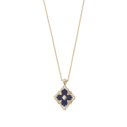 OPERA TULLE YELLOW GOLD PENDANT WITH DIAMONDS