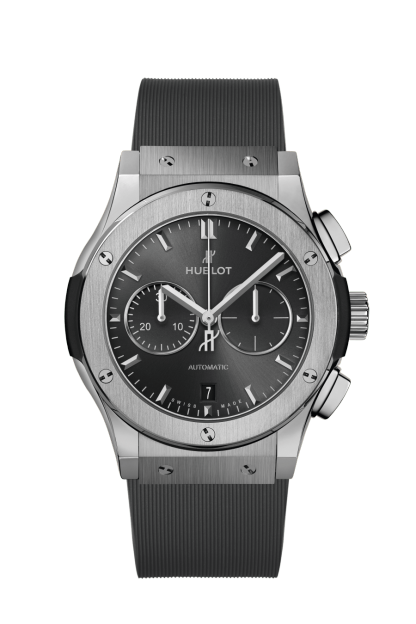 Classic Fusion Racing Grey Chronograph Titanium