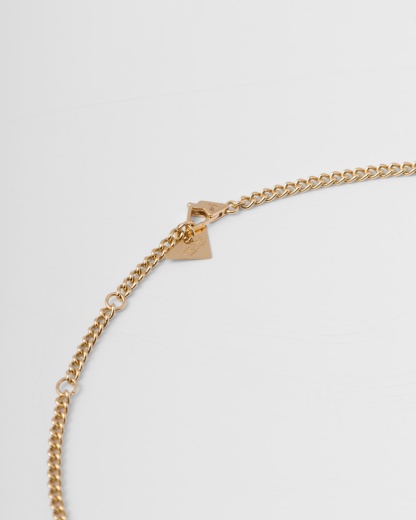 Eternal Gold pendant necklace in yellow gold with diamonds