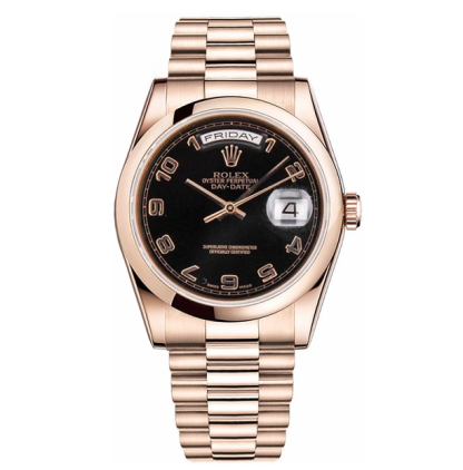 President Day-Date 36 Solid 18k Rose Gold Watch 118205-0059