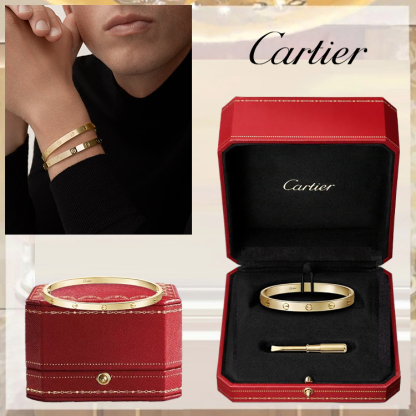 LOVE BRACELET, SMALL MODEL, PAVED & LOVE BRACELET, CLASSIC MODEL