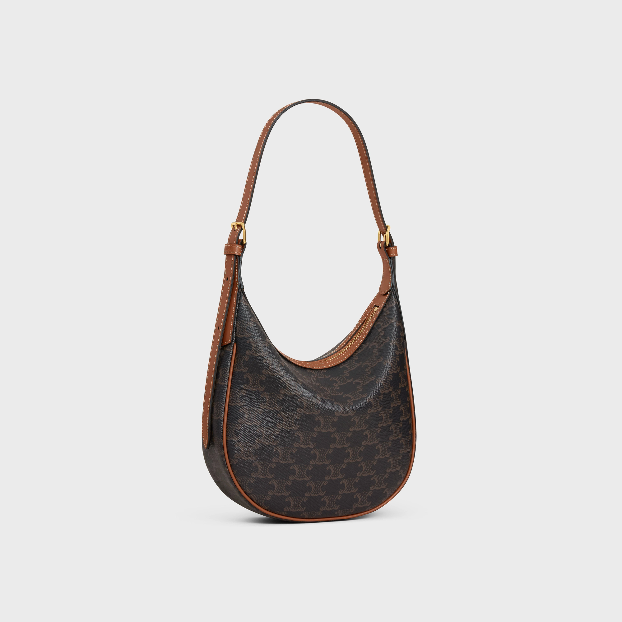 SMALL HELOÏSE BAG CUIR TRIOMPHE IN TRIOMPHE CANVAS & CALFSKIN