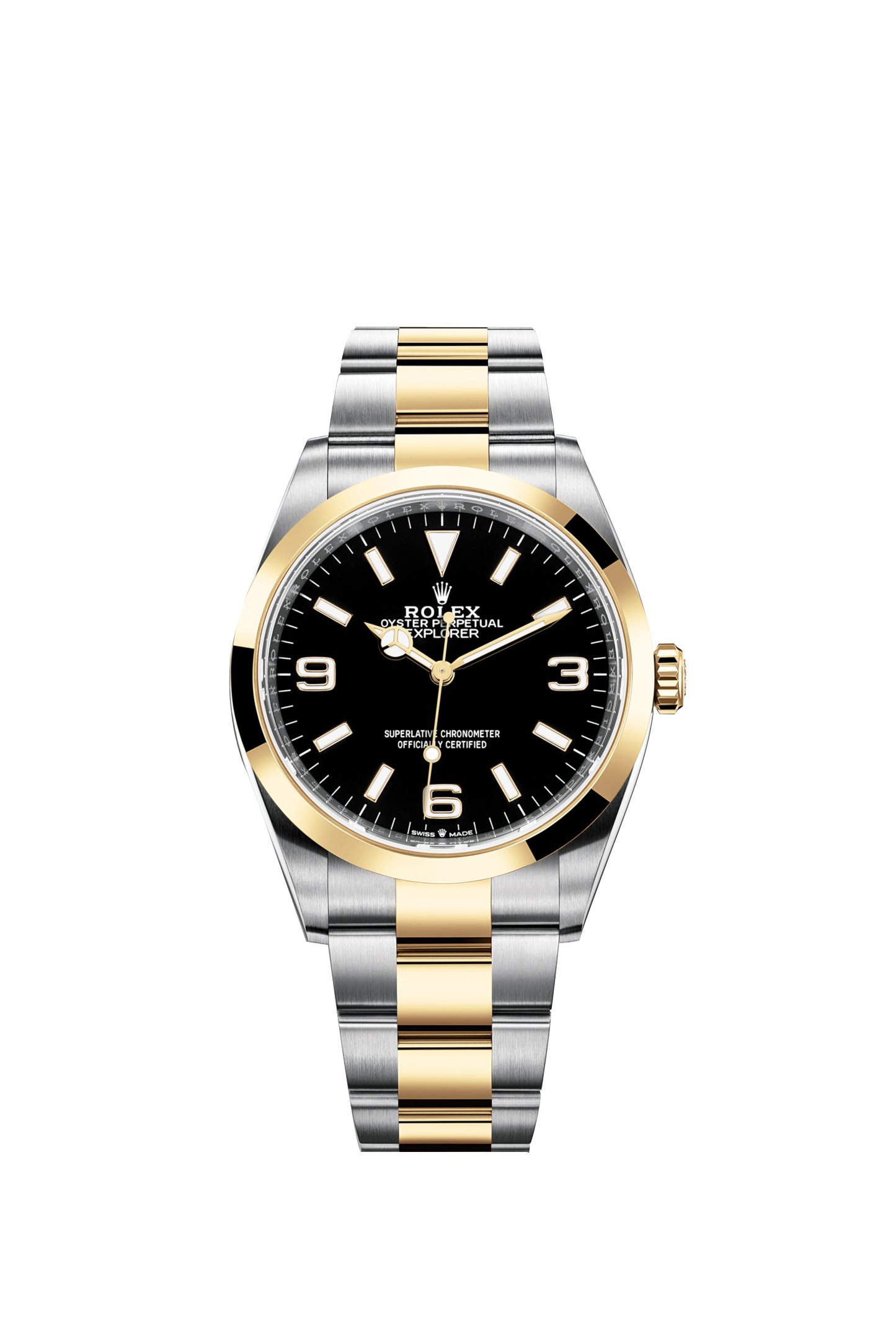 Explorer, 18k Yellow Gold and Stainless steel, 36mm, Ref# 124273-0001, 2024