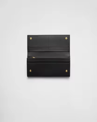 Large Saffiano Leather Wallet