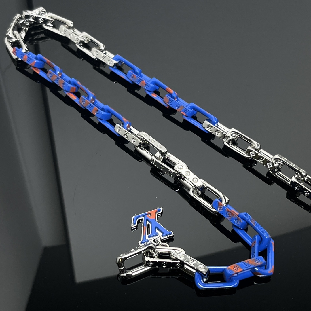 Monogram Chain Necklace