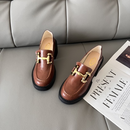 Loafers in Leather