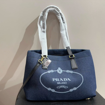 *logo-print canvas tote bag