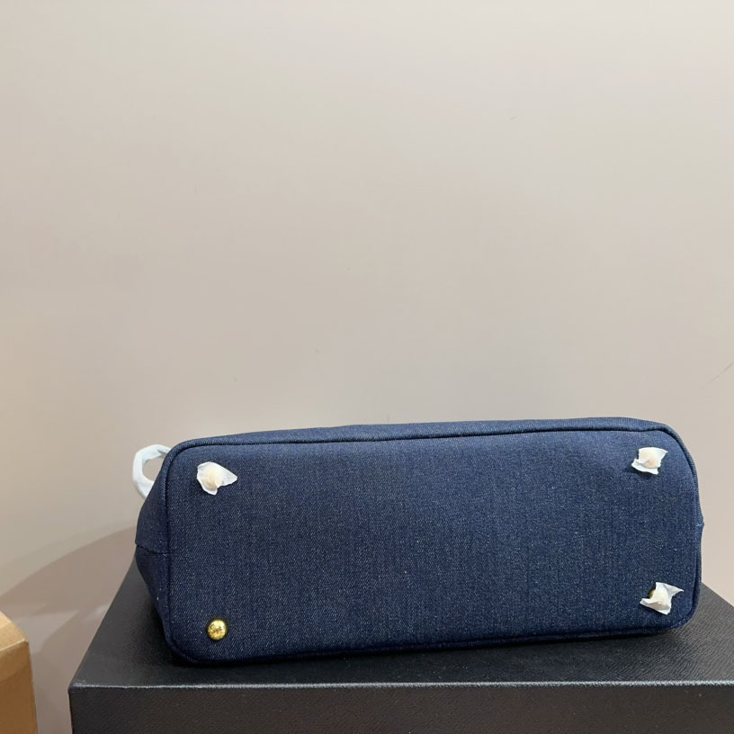 *logo-print canvas tote bag