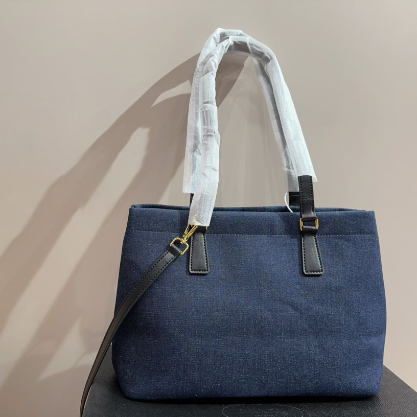 *logo-print canvas tote bag