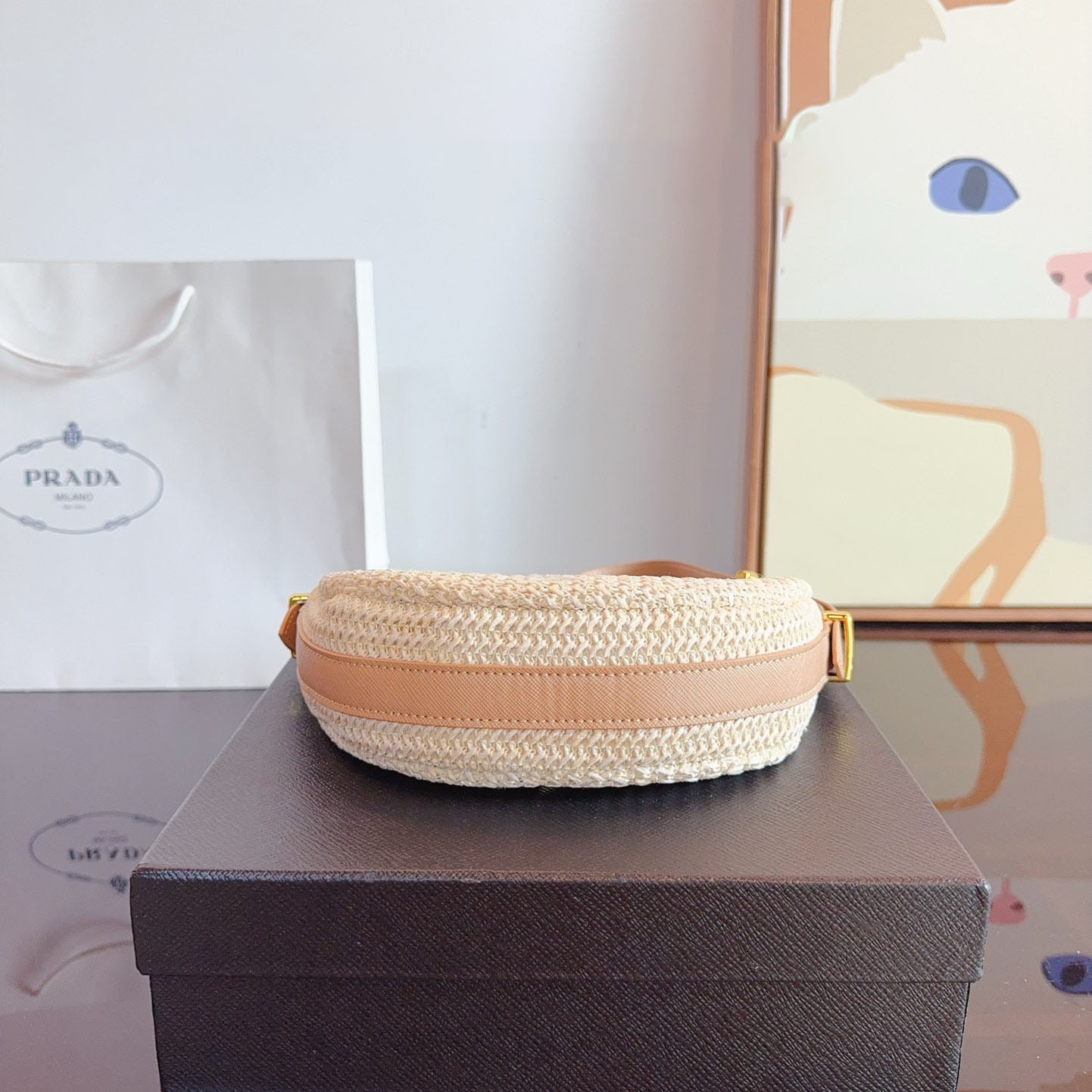 *Arqué crochet shoulder bag