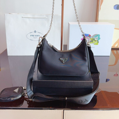 *Re-Edition 2005 Re-Nylon and Saffiano mini bag