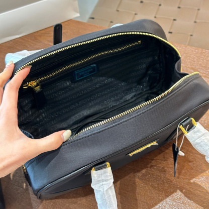 *Re-Edition 1978 medium Re-Nylon and Saffiano leather two-handle bag