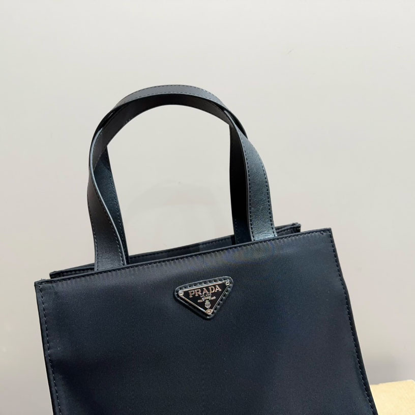 Hand Bag Nylon Black