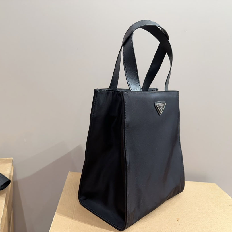 Hand Bag Nylon Black