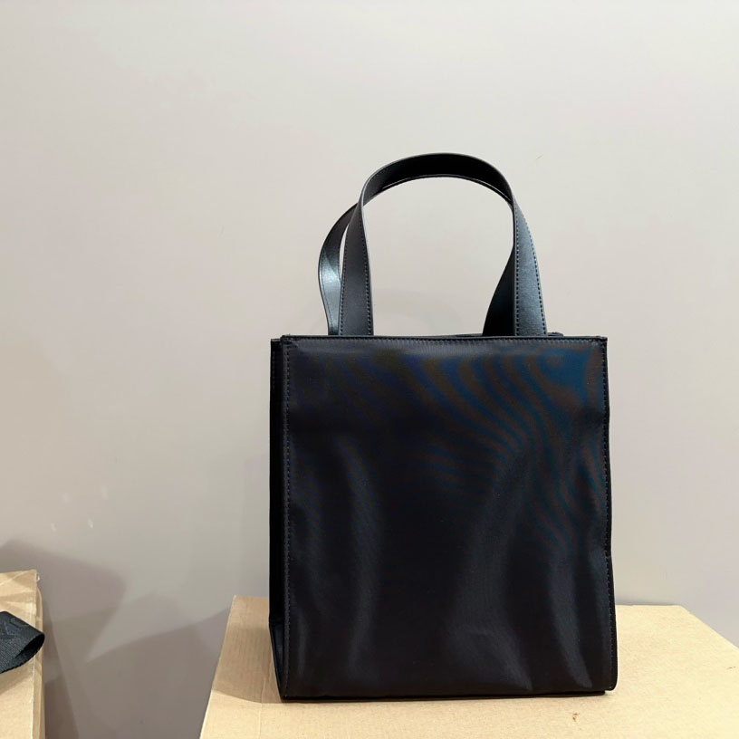 Hand Bag Nylon Black