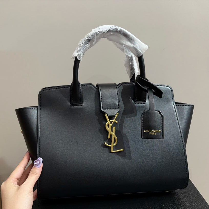 *Calfskin Small Monogram Downtown Cabas