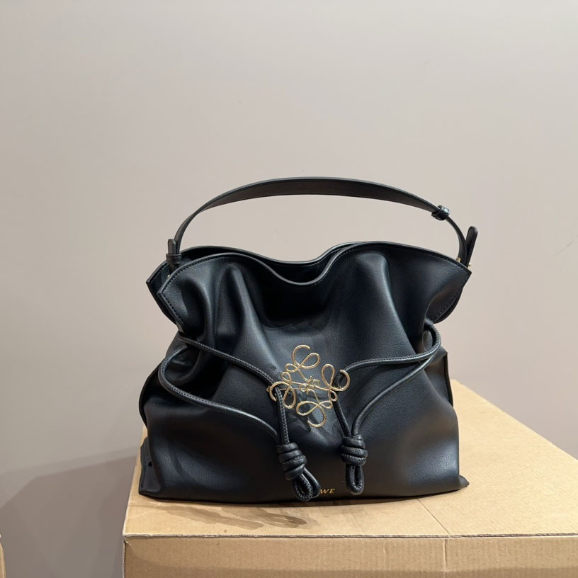 Flamenco clutch in nappa calfskin