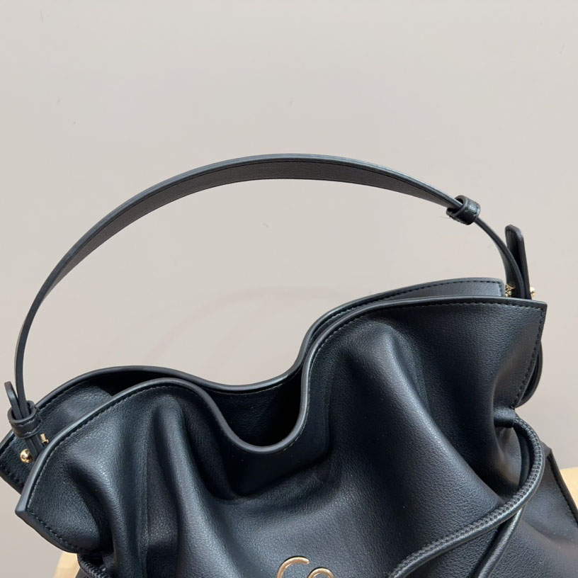 Flamenco clutch in nappa calfskin