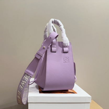 Hammock bag in soft grained calfskin