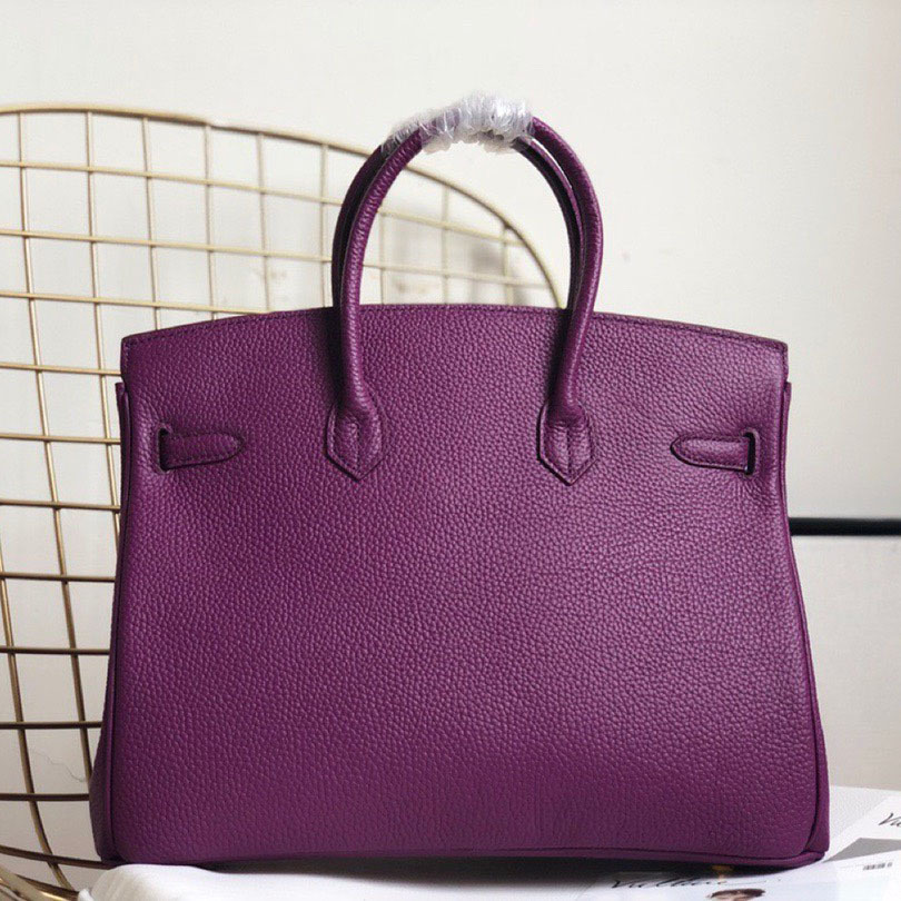 Herthtmes Togo Birkin 25/30/35 Dark Blue Bag