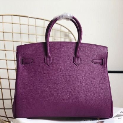 Herthtmes Togo Birkin 25/30/35 Dark Blue Bag