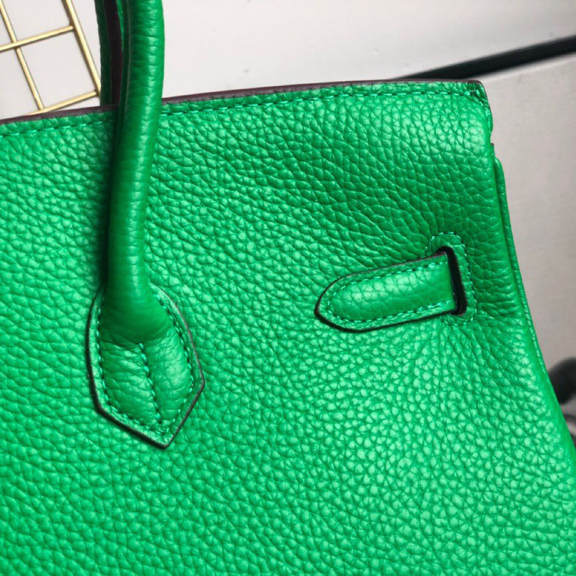 Herthtmes Togo Birkin 25/30/35 Green Bag