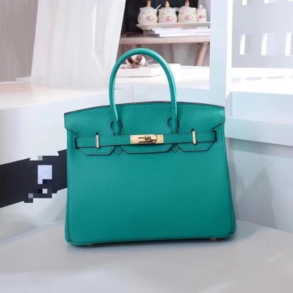 Herthtmes Togo Birkin 25/30/35 Ice Green Bag