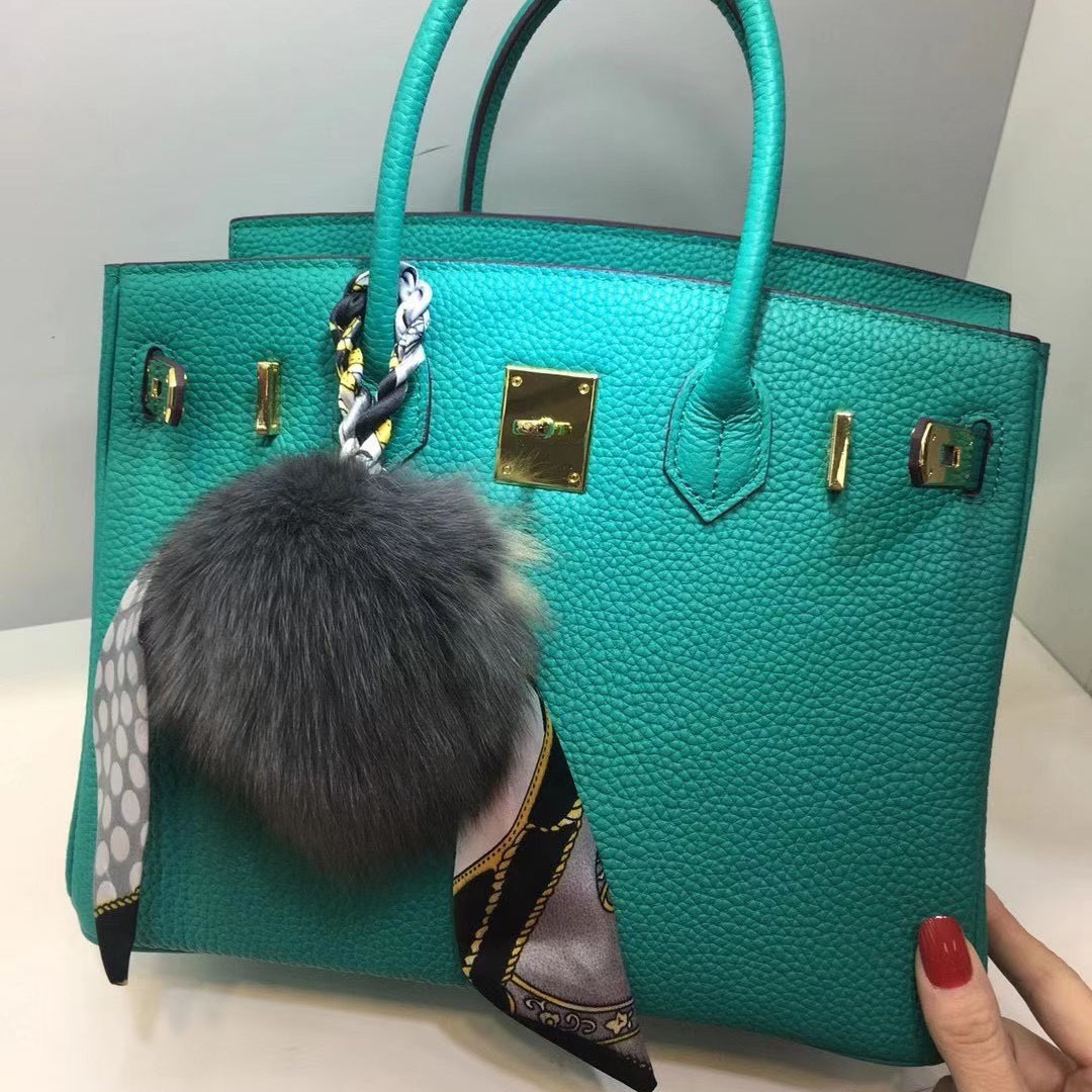 Herthtmes Togo Birkin 25/30/35 Ice Green Bag