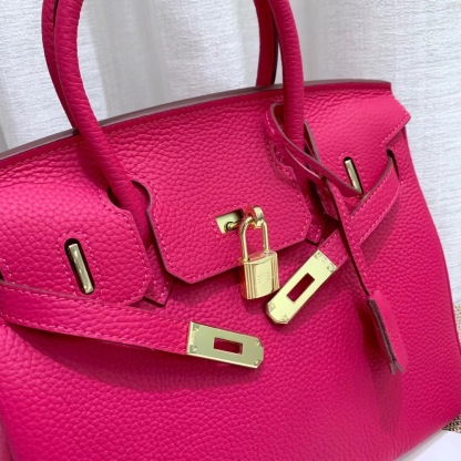 Herthtmes Togo Birkin 20/25/30/35 Bottle Red Bag